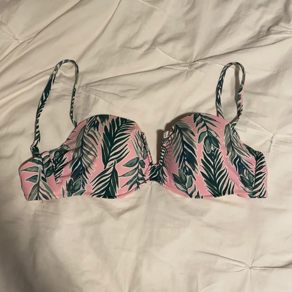 pink palm bikini
